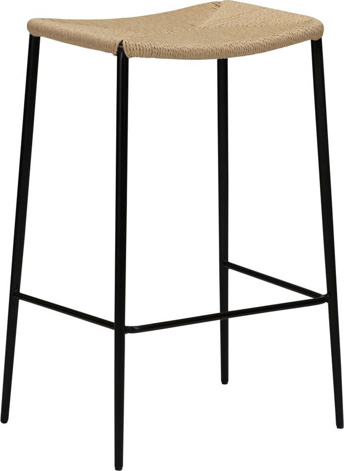 Béžová přírodní barová židle DAN-FORM Denmark Stiletto