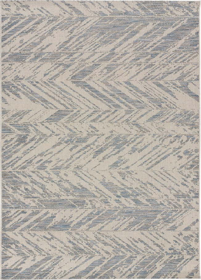 Béžovo-šedý venkovní koberec Universal Luana