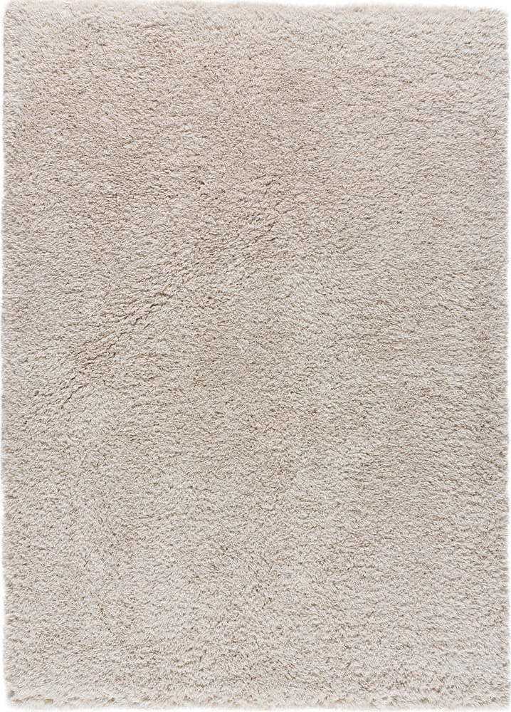 Béžový koberec 110x60 cm Shaggy Reciclada - Universal Universal