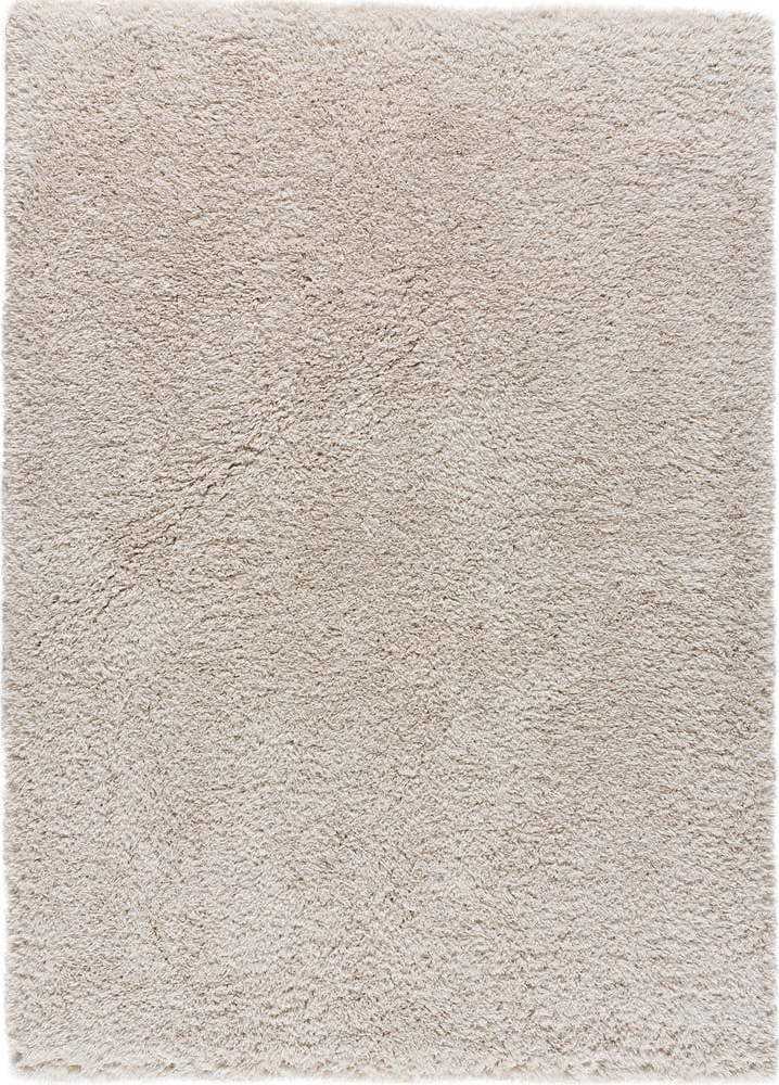 Béžový koberec 290x200 cm Shaggy Reciclada - Universal Universal