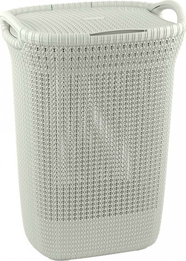 Béžový koš na prádlo Curver Knit Hamper