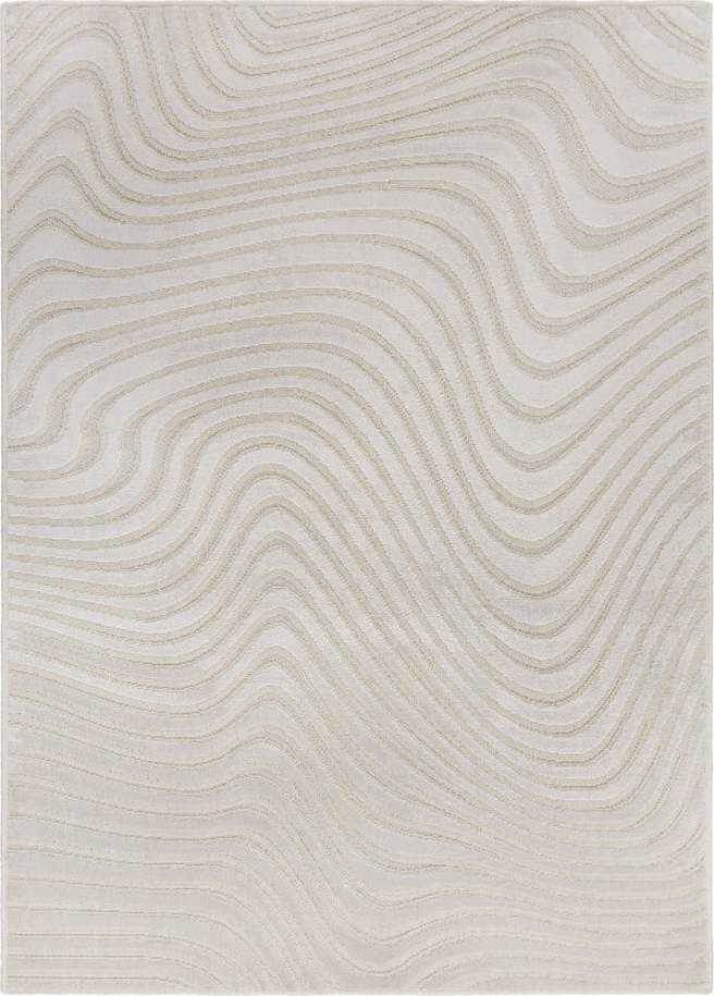 Béžový vlněný koberec 170x120 cm Patna Channel - Flair Rugs Flair Rugs
