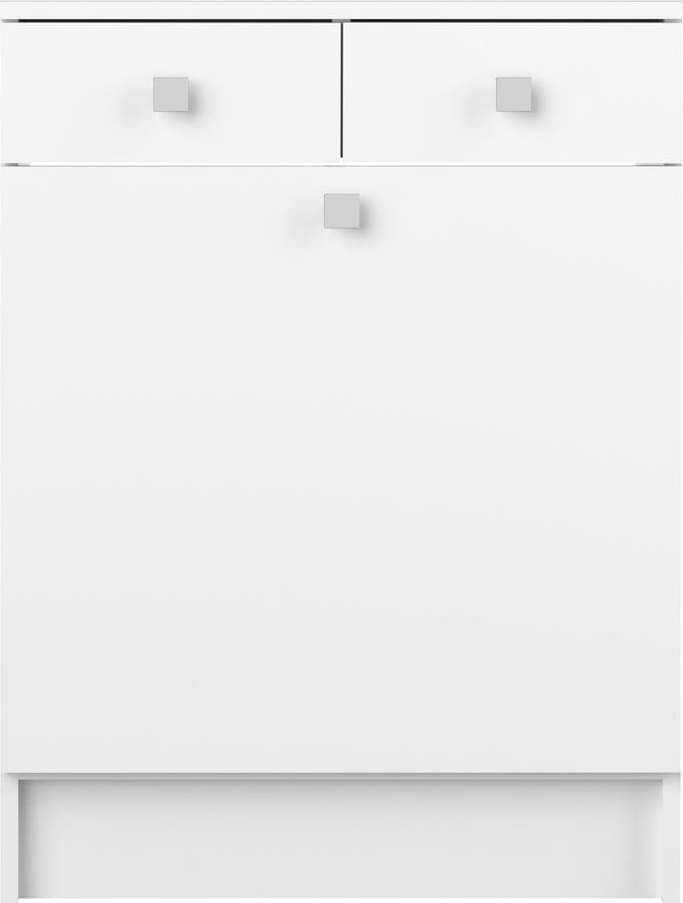 Bílá nízká koupelnová skříňka 60x82 cm Combi - TemaHome TemaHome