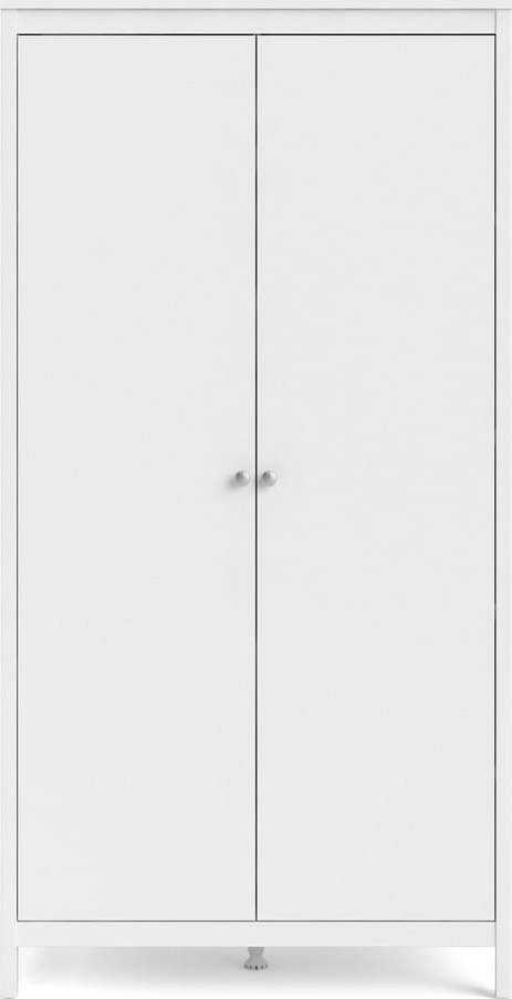 Bílá šatní skříň 102x199 cm Madrid - Tvilum Tvilum