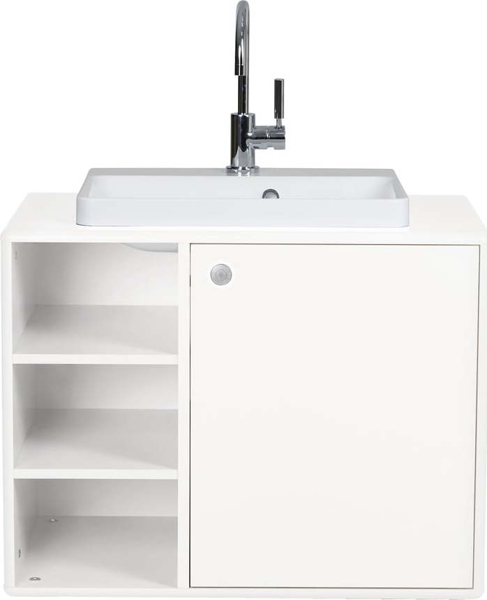 Bílá skříňka s umyvadlem bez baterie 80x62 cm Color Bath - Tom Tailor for Tenzo Tom Tailor