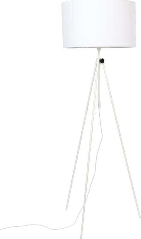 Bílá stojací lampa Zuiver Lesley Zuiver