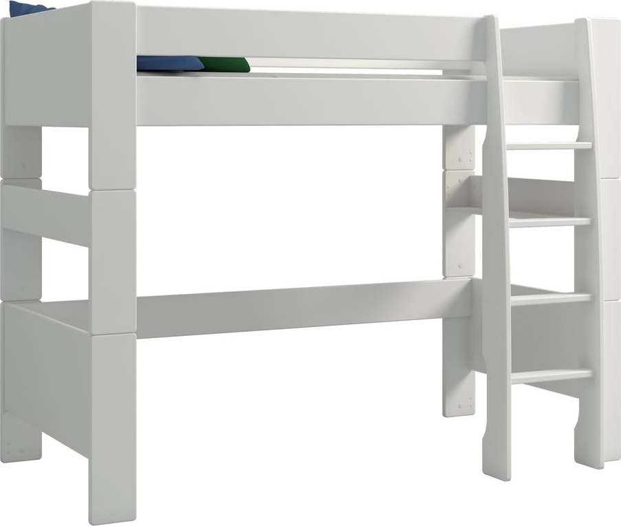 Bílá vyvýšená dětská postel 90x200 cm Steens for Kids - Tvilum Tvilum