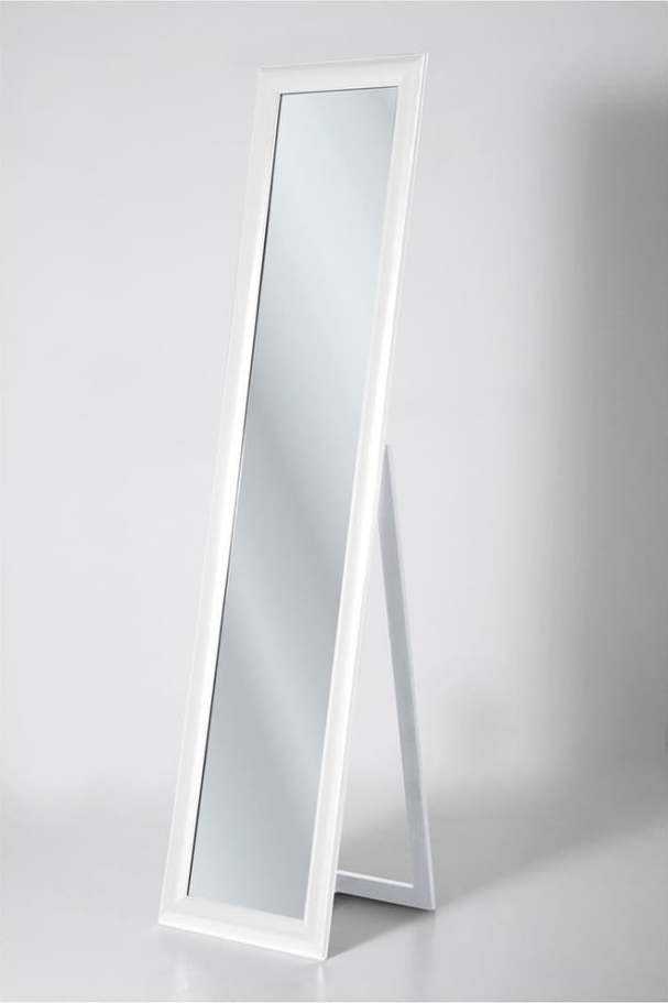 Bílé volně stojící zrcadlo Kare Design Modern Living