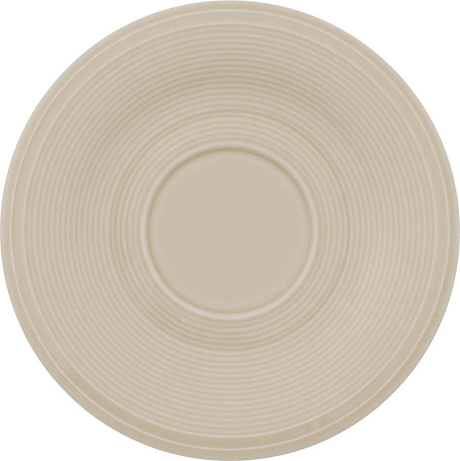 Bílo-béžový porcelánový podšálek Villeroy & Boch Like Color Loop