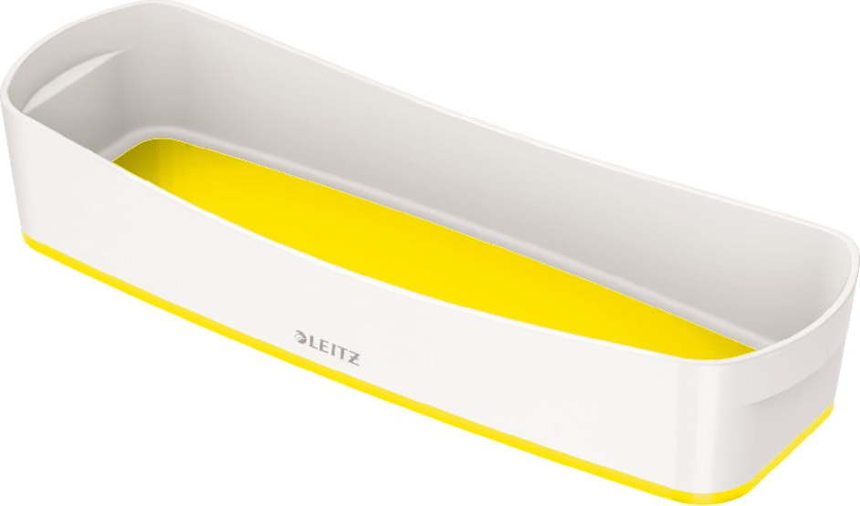 Bílo-žlutý plastový organizér na psací potřeby MyBox - Leitz Leitz
