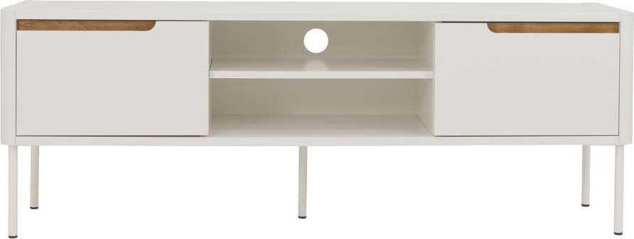 Bílý TV stolek Tenzo Switch Tenzo