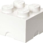 Bílý úložný box čtverec LEGO® LEGO