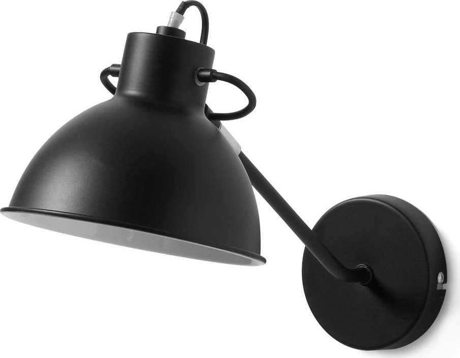 Černá nástěnná lampa Kave Home Odalis Kave Home