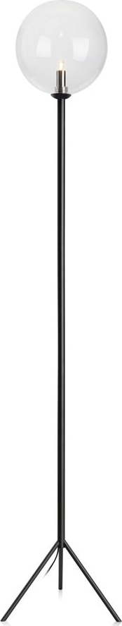 Černá stojací lampa Markslöjd Andrew Floor Black Markslöjd