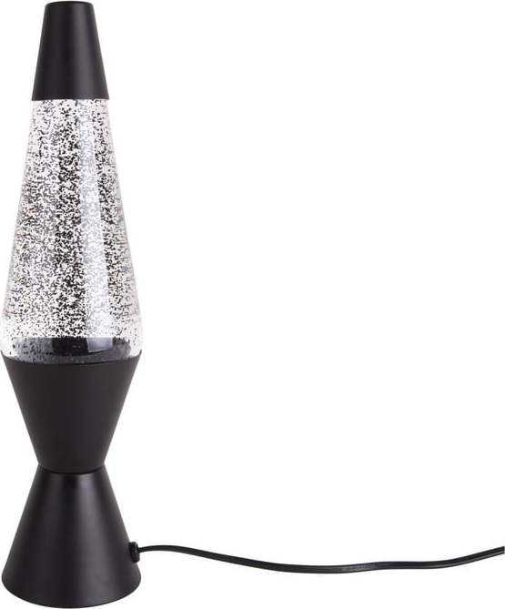 Černá stolní lampa Leitmotiv Glitter Leitmotiv