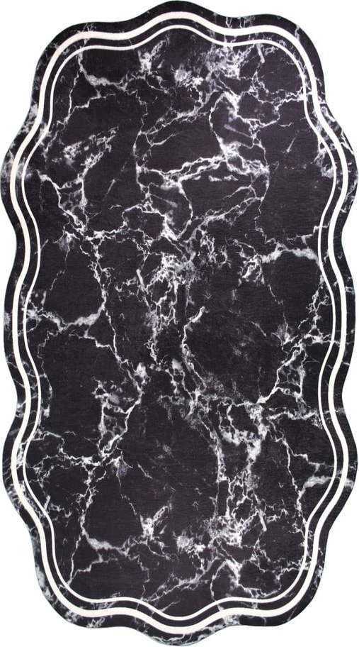 Černý koberec 230x160 cm - Vitaus Vitaus