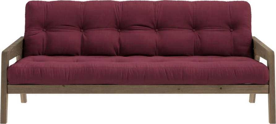 Červená rozkládací pohovka 204 cm Grab - Karup Design Karup Design