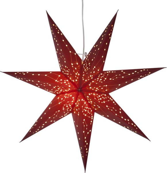 Červená svítící hvězda Star Trading Paperstar Galaxy