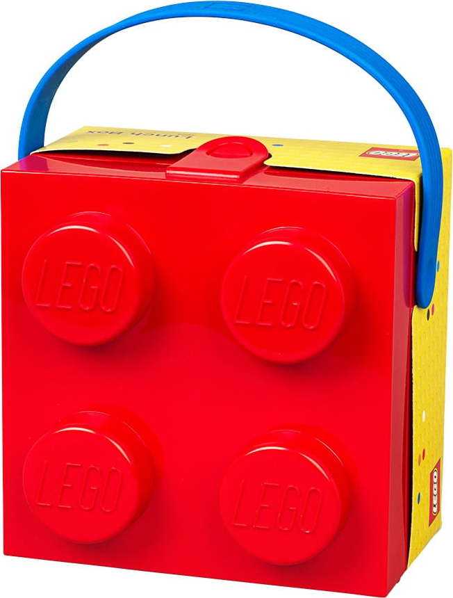 Červený úložný box s rukojetí LEGO® LEGO
