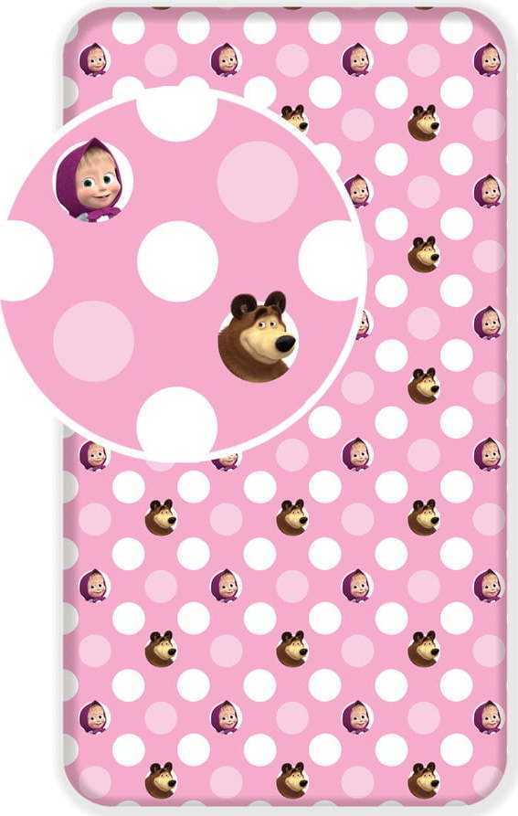 Dětské bavlněné prostěradlo Jerry Fabrics Máša