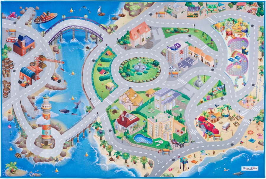 Dětský koberec Universal Grip Seaside