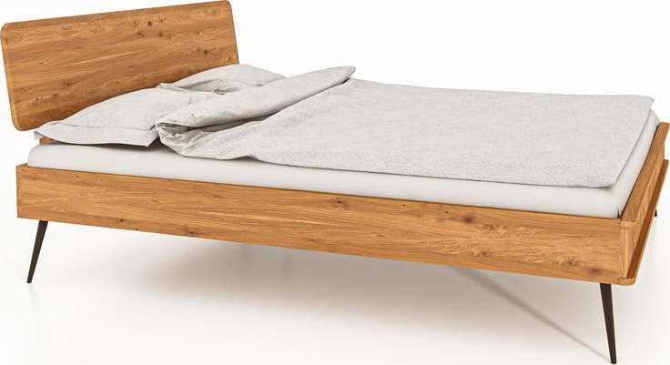 Dvoulůžková postel z dubového dřeva 140x200 cm Kula 1 - The Beds The Beds
