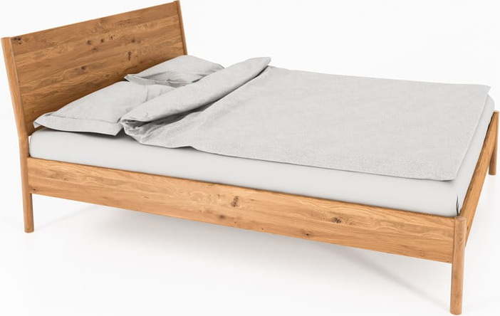 Dvoulůžková postel z dubového dřeva 160x200 cm Pola - The Beds The Beds