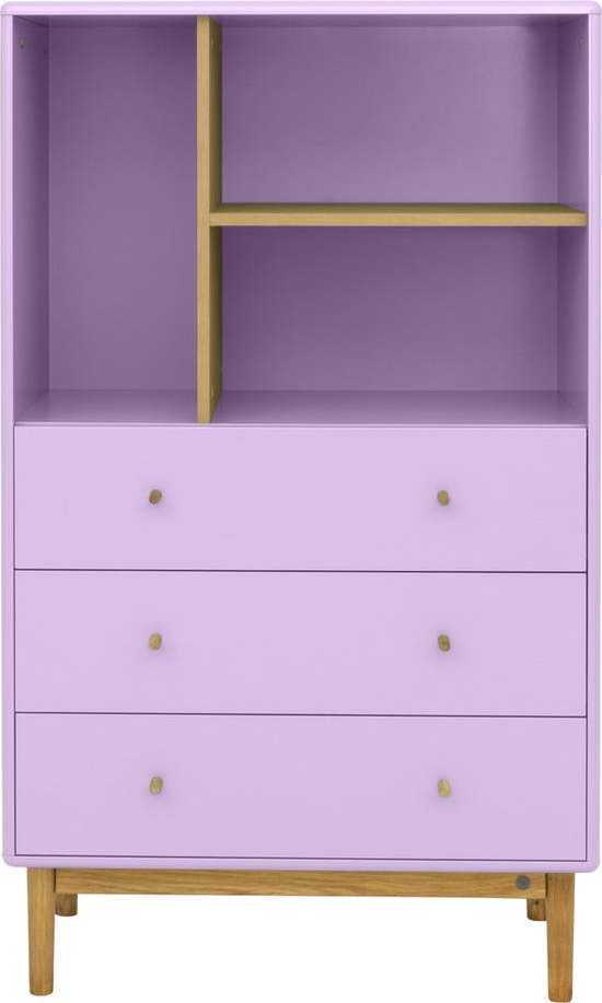 Fialová knihovna 80x134 cm Color Living - Tom Tailor for Tenzo Tom Tailor