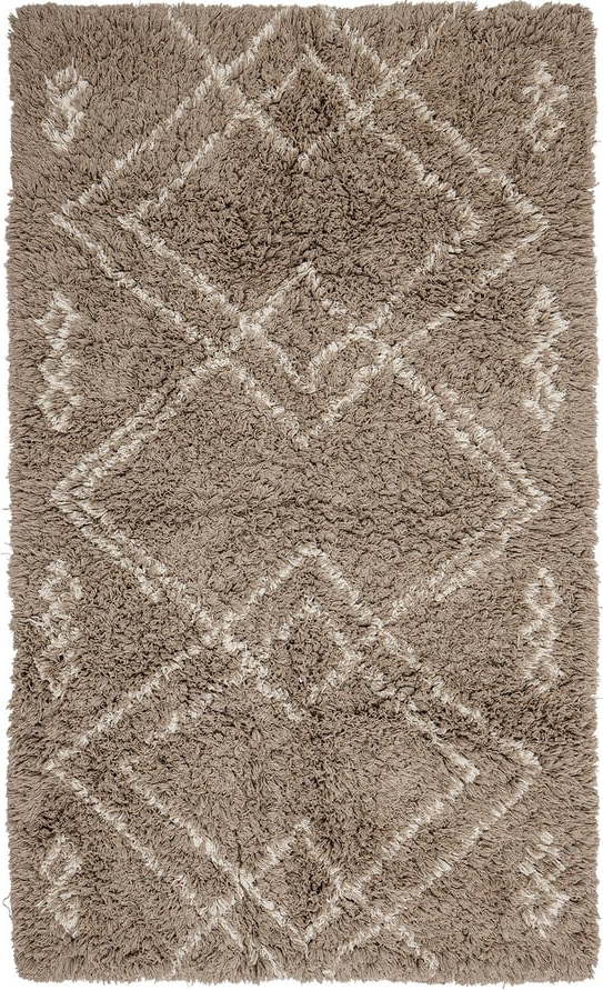 Hnědý koberec 150x90 cm Edea - Bloomingville Bloomingville