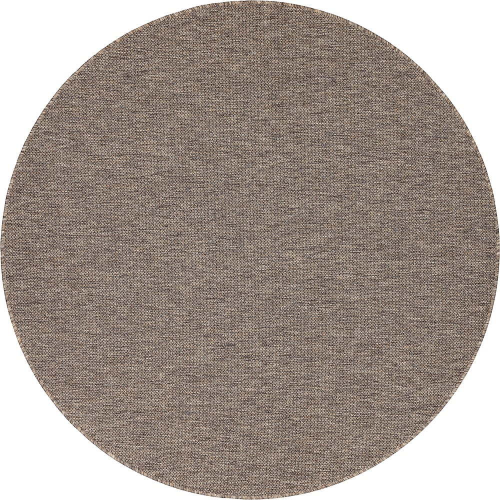 Hnědý kulatý venkovní koberec ø 160 cm Vagabond™ - Narma Narma