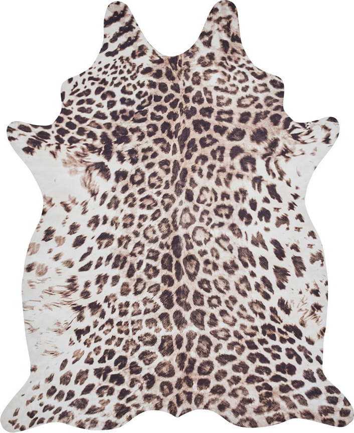 Hnědý/béžový koberec 195x155 cm Faux Leopard - Think Rugs Think Rugs