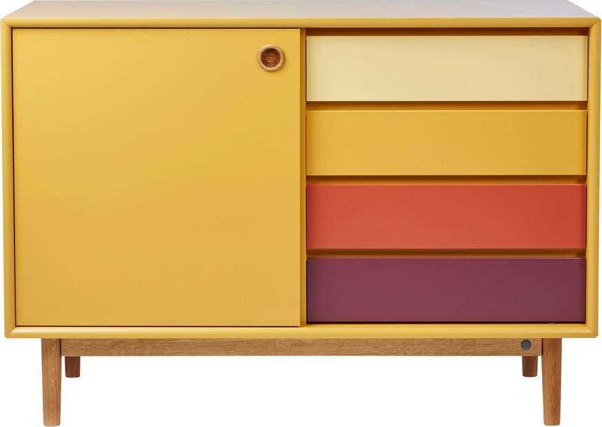Hořčicově žlutá komoda Tom Tailor Color Box