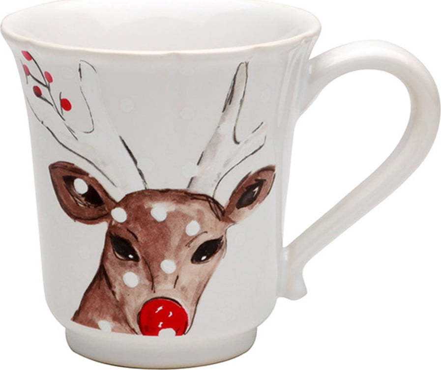 Kameninový vánoční hrneček Casafina Deer Friends