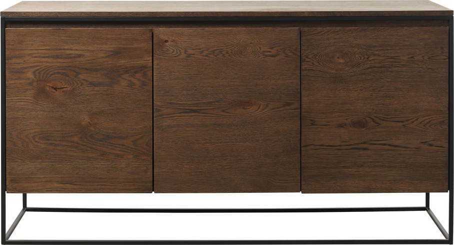 Komoda s detaily v dubovém dekoru Unique Furniture Rivoli Unique Furniture