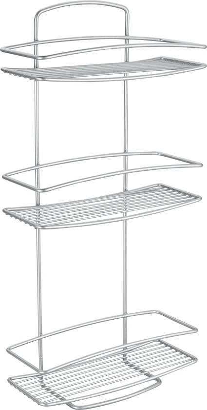 Koupelnová třípatrová polička Metaltex Onda Metaltex