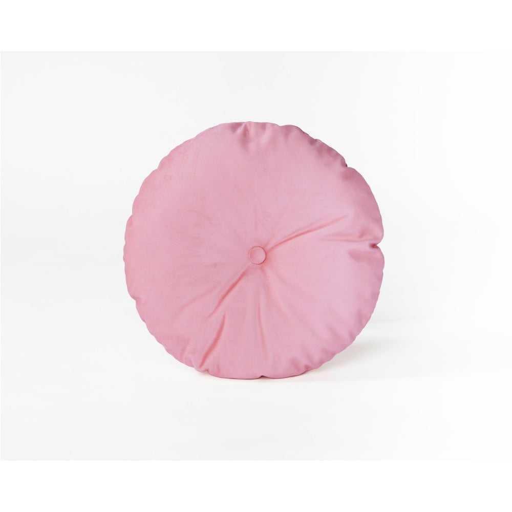 Kulatý dekorativní polštář se sametovým potahem Velvet Atelier Abby