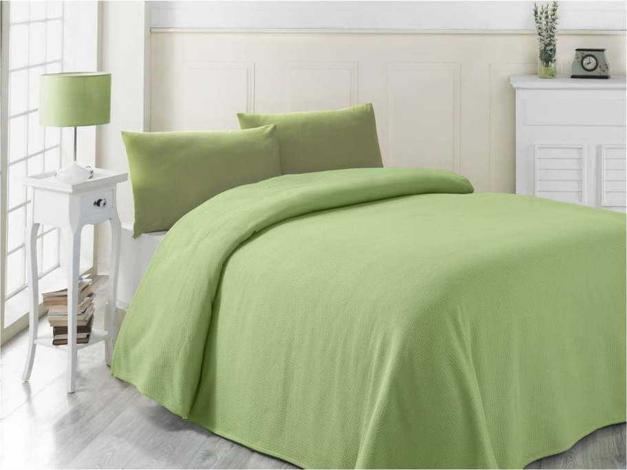 Lehký přehoz přes postel Yesil