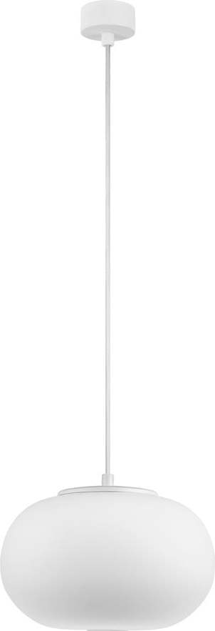 Matně bílé závěsné svítidlo Sotto Luce Dosei