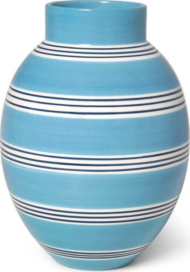 Modrá keramická váza Kähler Design Nuovo