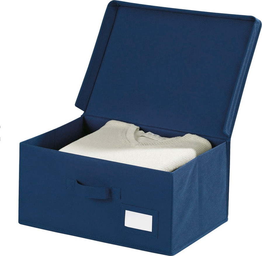 Modrý úložný box Wenko Ocean
