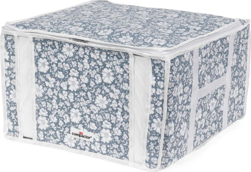 Modrý vakuový úložný box na oblečení Compactor Signature Vicky 3D Vacuum Bag