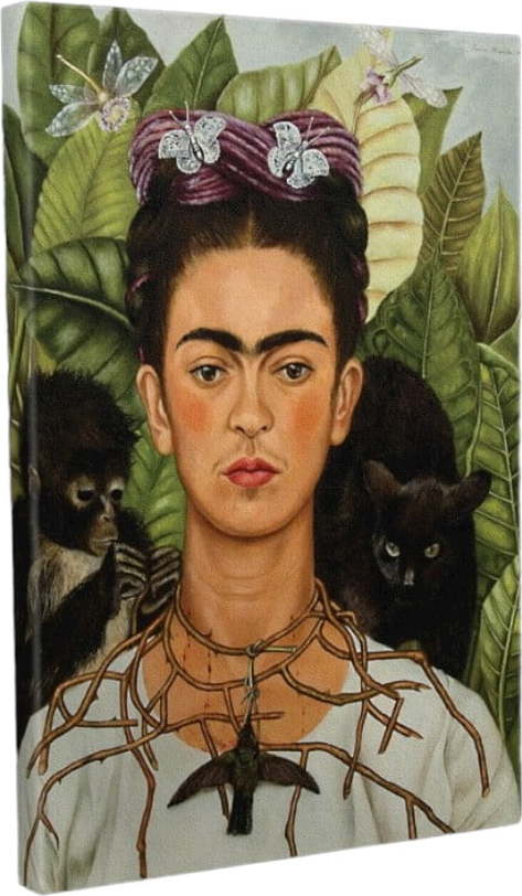 Nástěnná reprodukce na plátně Frida Kahlo