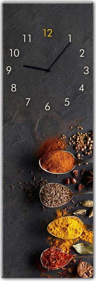 Nástěnné hodiny Styler Glassclock Spices