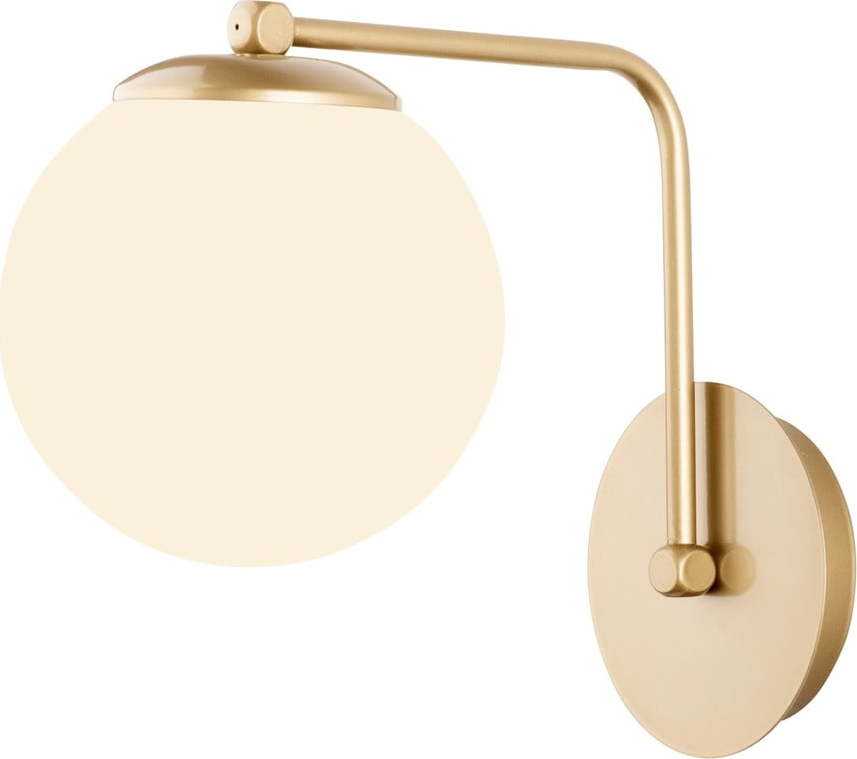 Nástěnné svítidlo ve zlaté barvě Squid Lighting Star
