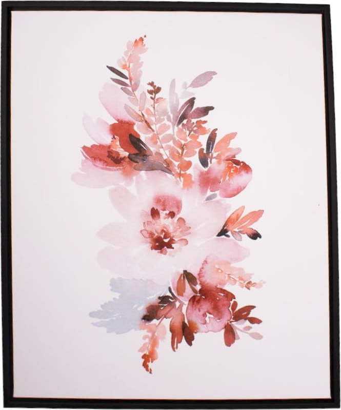 Nástěnný obraz v rámu Dakls Pinky Flowers