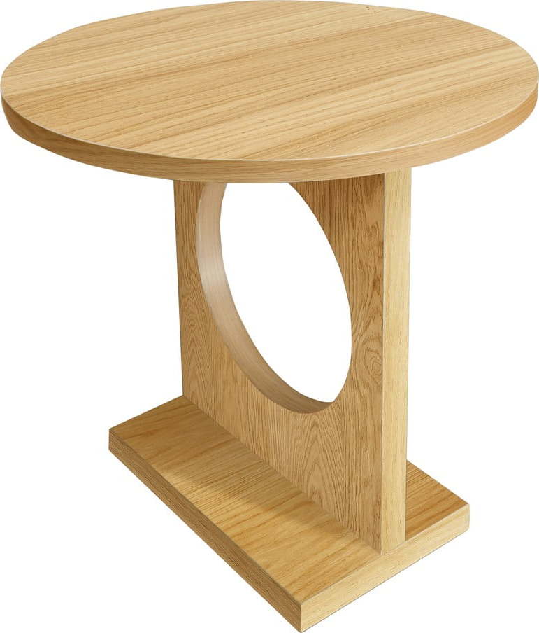 Odkládací stolek v dubovém dekoru Woodman Bau Woodman
