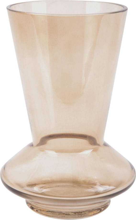 Pískově hnědá skleněná váza PT LIVING Glow
