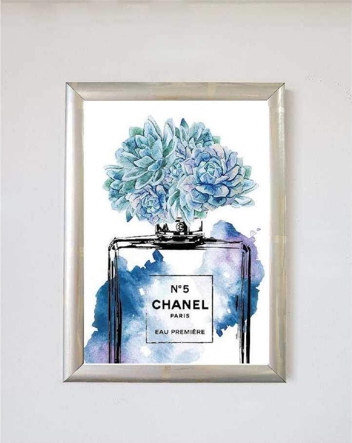 Plakát v rámu Piacenza Art Chanel