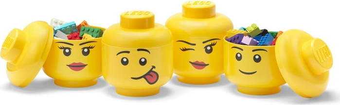 Plastové dětské úložné boxy v sadě 4 ks Multi-Pack - LEGO® LEGO