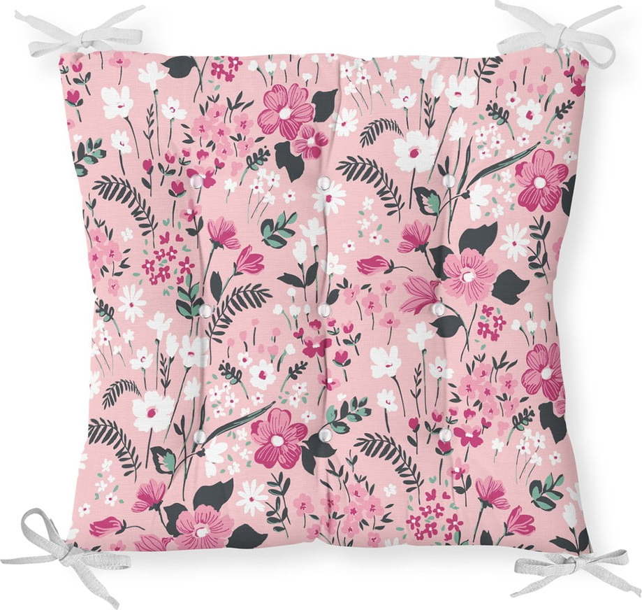 Podsedák s příměsí bavlny Minimalist Cushion Covers Blossom